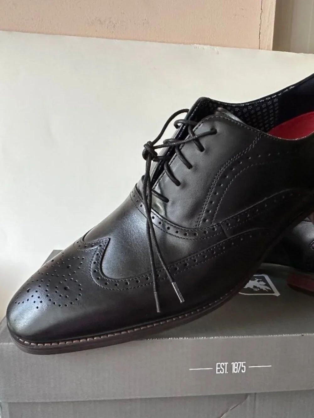 NIB Stacy Adams Oxford Black Dress Shoes Size 13